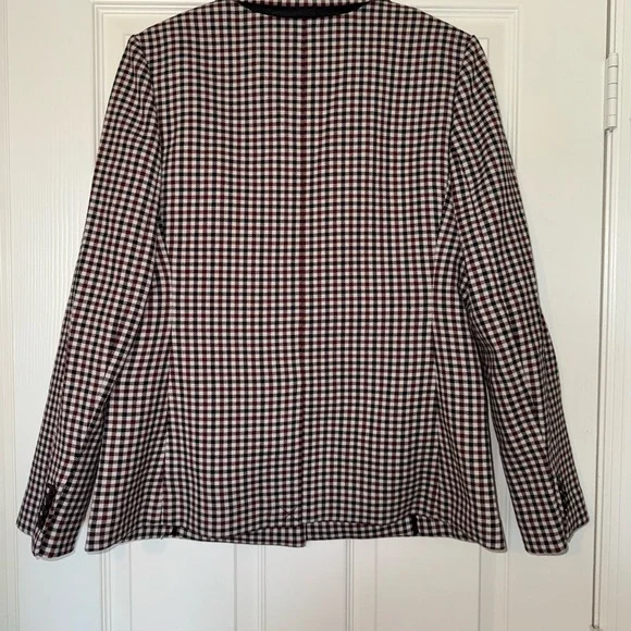 Madewell The Alston Plaid Blazer Jacket - Picture 10 of 16